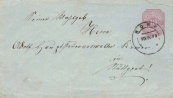 10-Pfennig-Umschlag von Horb nach Stuttgart 10-Pfennig-Umschlag von Horb nach Stuttgart